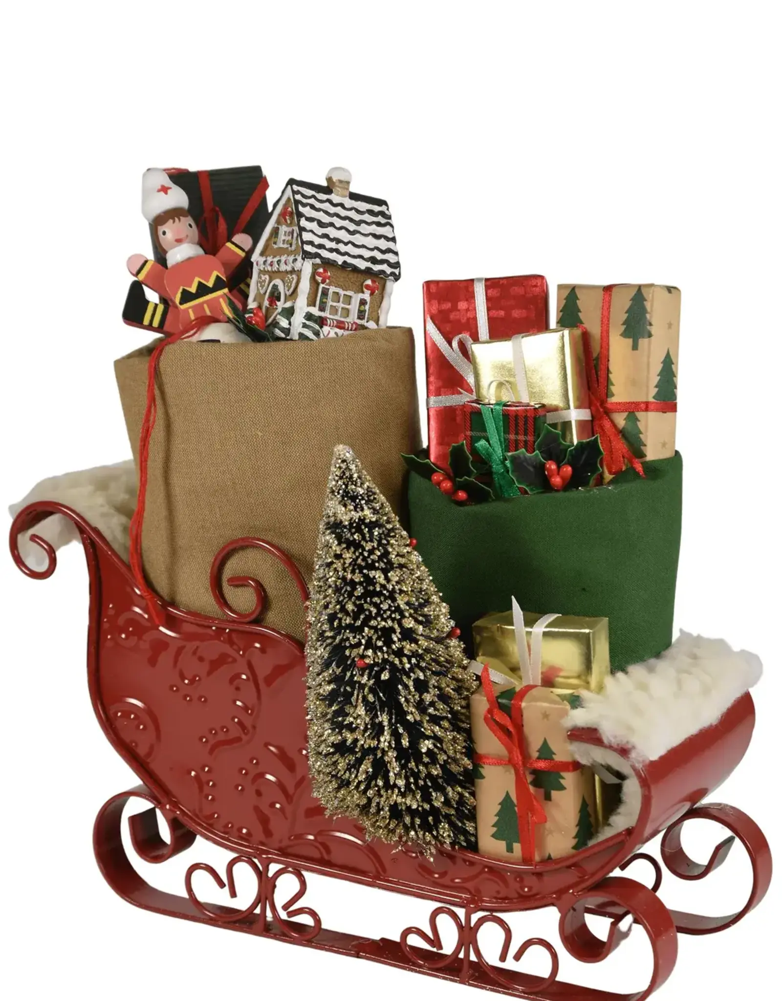 Byer's Choice Sleigh w/Toys