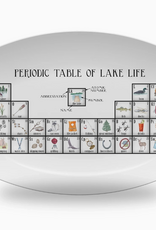 Dishique Lake Life Periodic Table Unbreakable Platter