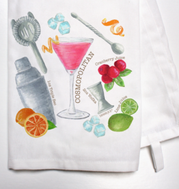 Dishique Cosmopolitan Recipe Dish Towel