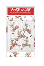 Mary Lake Thompson Wash & Dry Retro Reindeer Mary Lake Thompson Wash & Dry Retro Reindeer