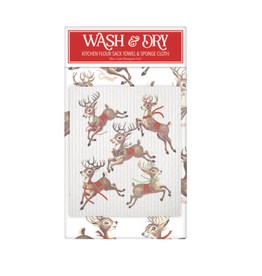 Mary Lake Thompson Wash & Dry Retro Reindeer