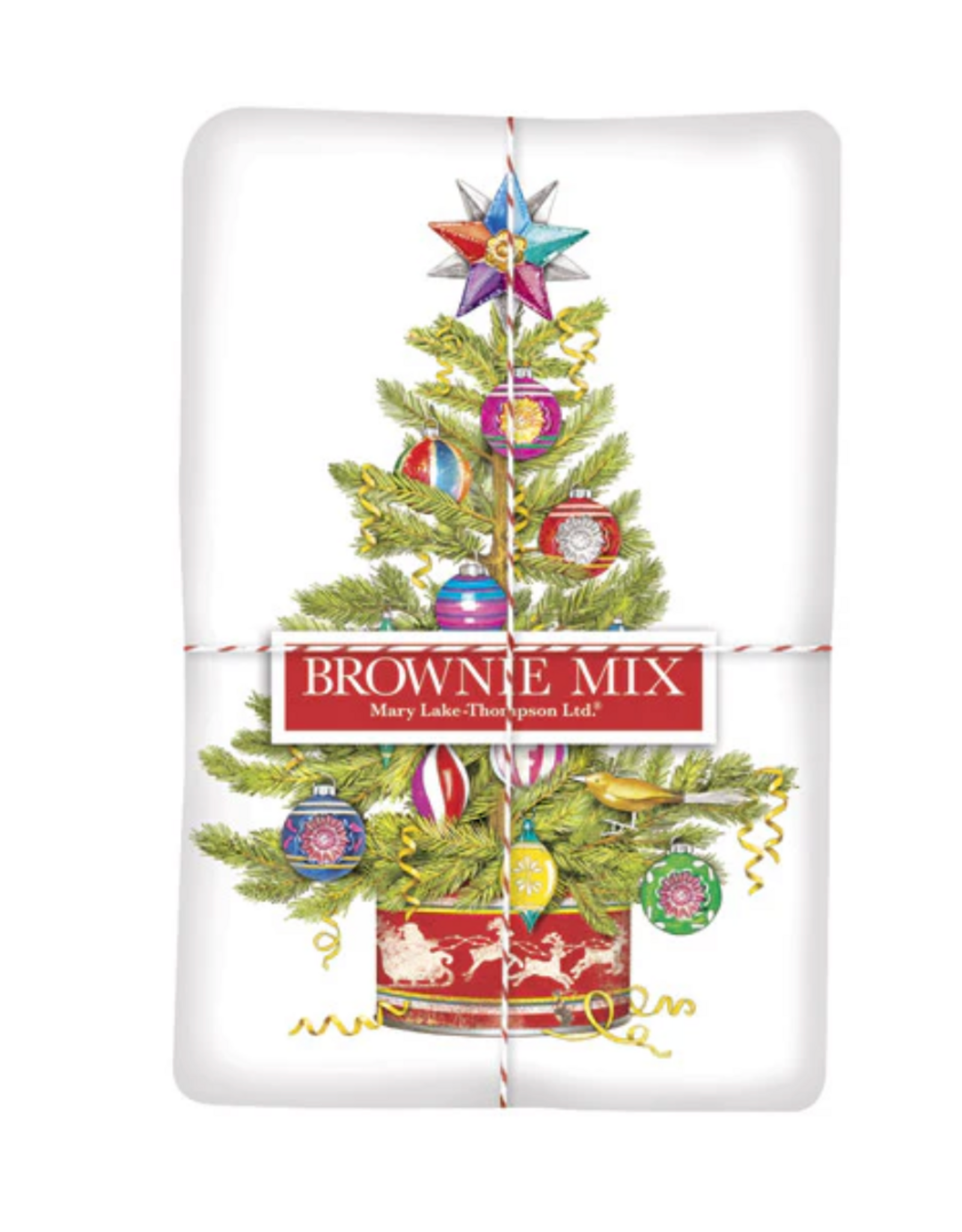Mary Lake Thompson Xmas Tree Towel & Brownie Mix