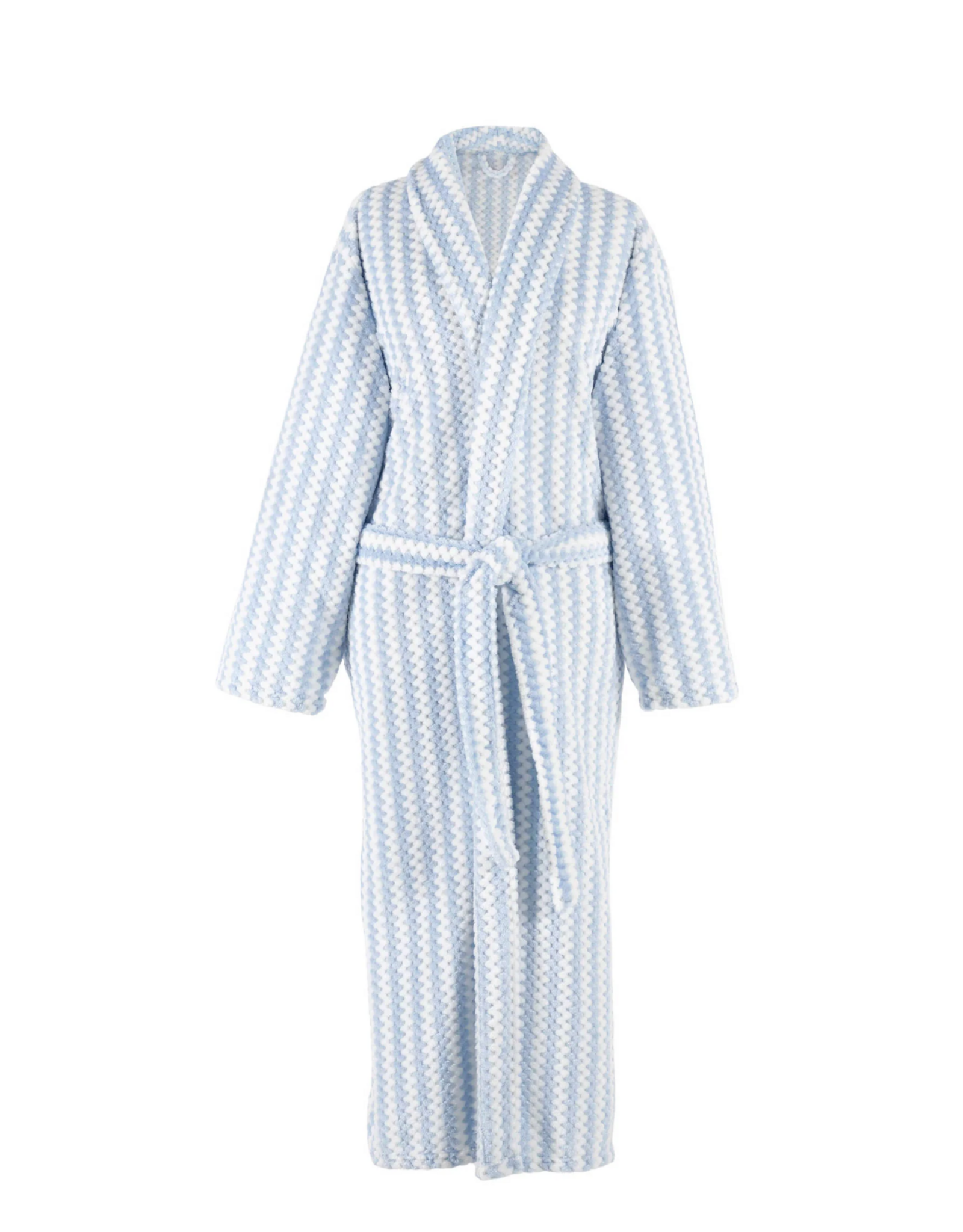 Pine Cone Hill Selke Robe 2.0 Bubble Stripe Soft Blue
