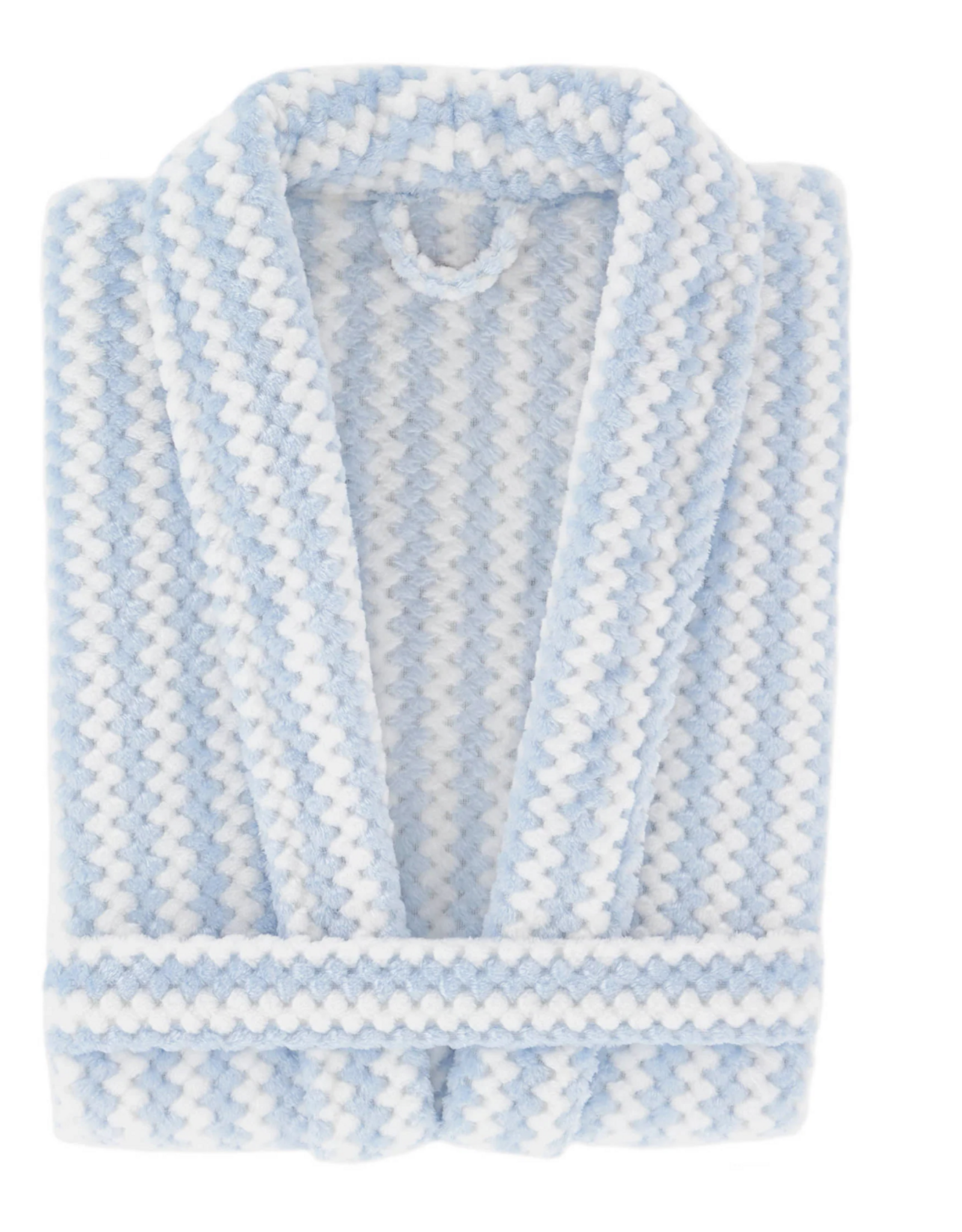 Pine Cone Hill Selke Robe 2.0 Bubble Stripe Soft Blue
