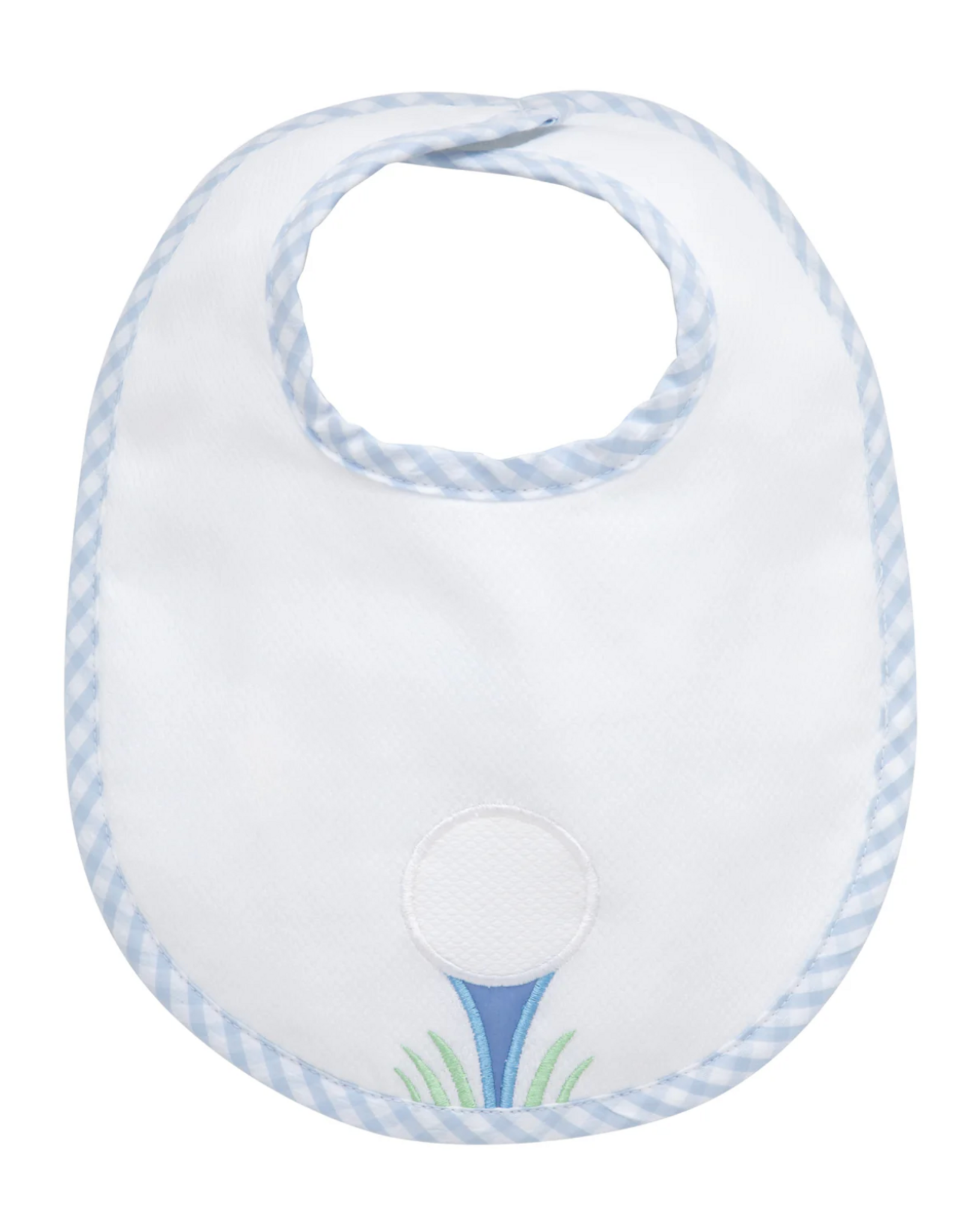 Three Marthas Basic Bib Blue Golf