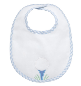 Three Marthas Basic Bib Blue Golf