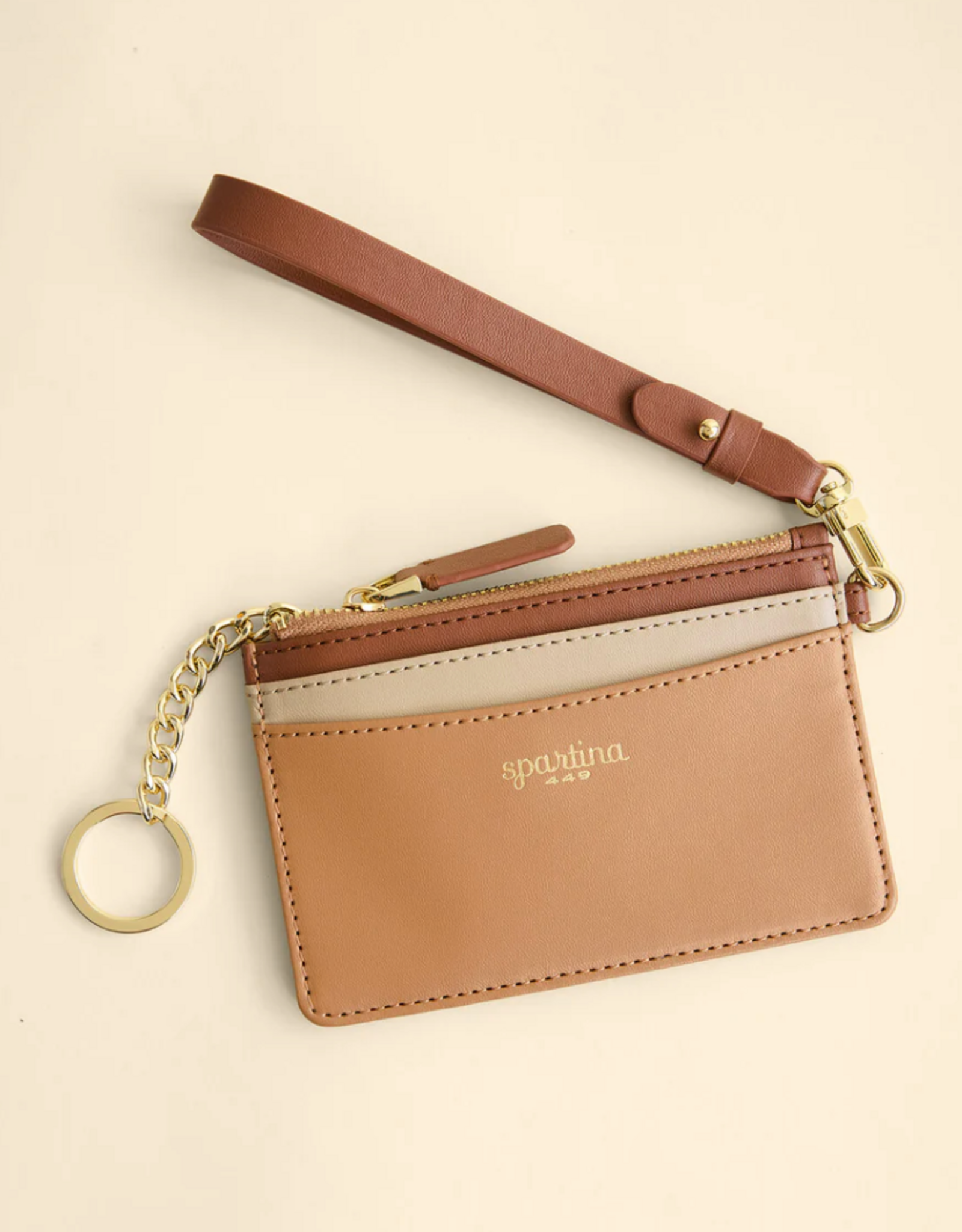 Spartina Slimcard Coin purse Brown Sugar