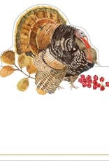 Caspari Placecards Woodland Turkey (8)