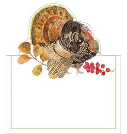 Caspari Placecards Woodland Turkey (8)