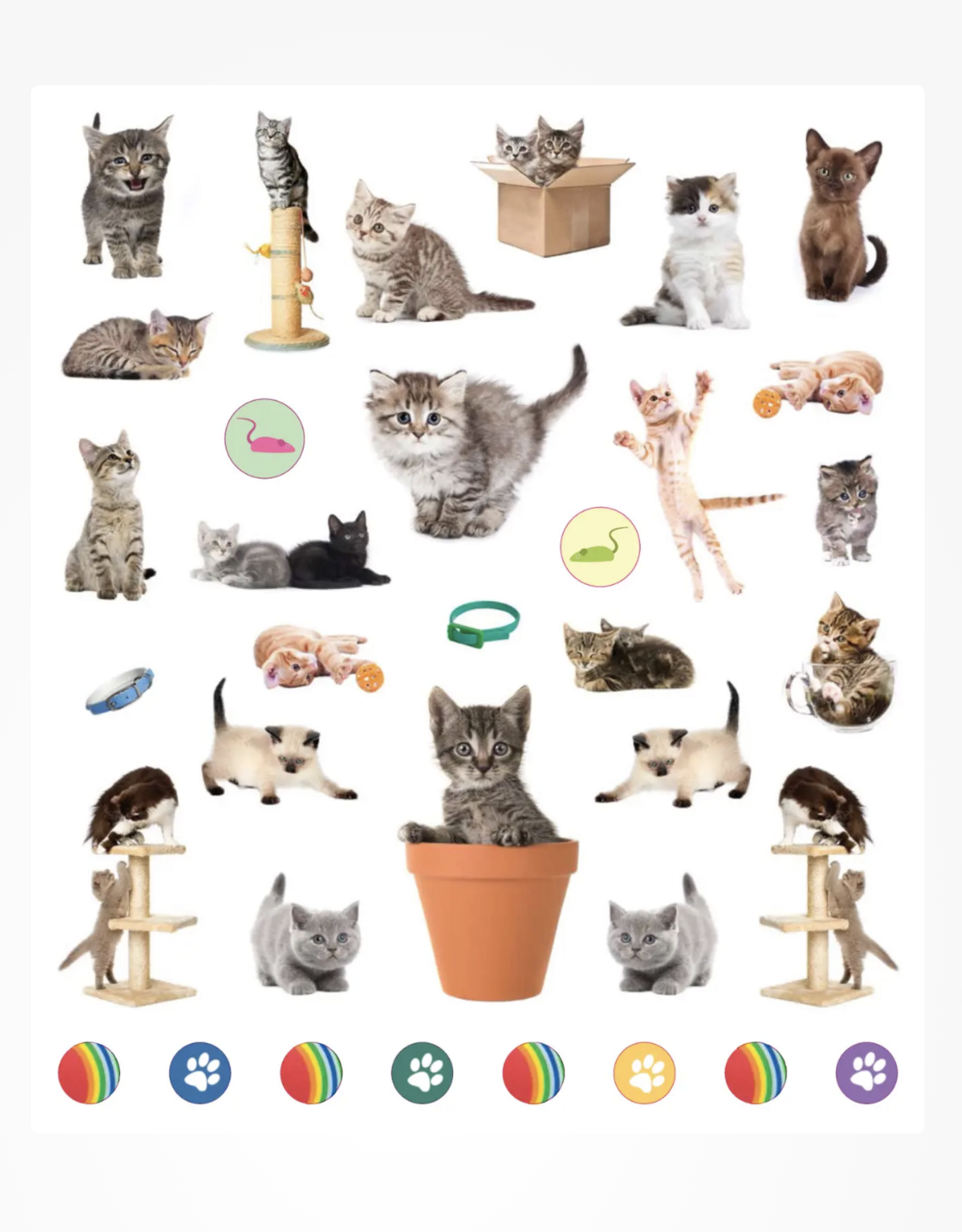 Kittens Stickers