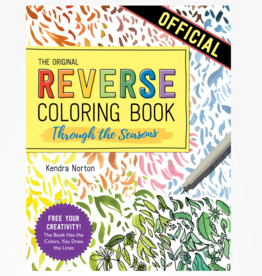 Reverse Coloring Book: Through The Seasons