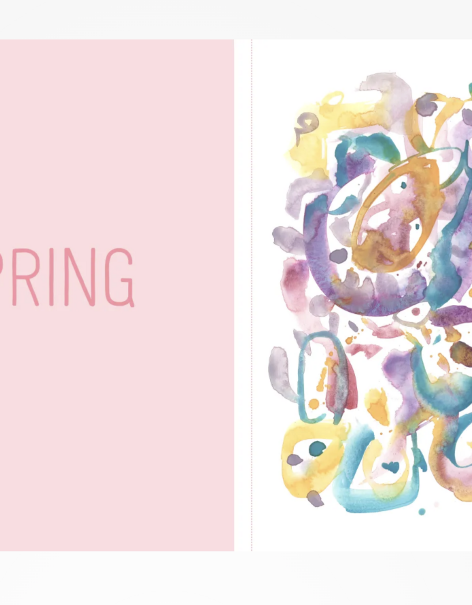 Reverse Coloring Book: Through The Seasons