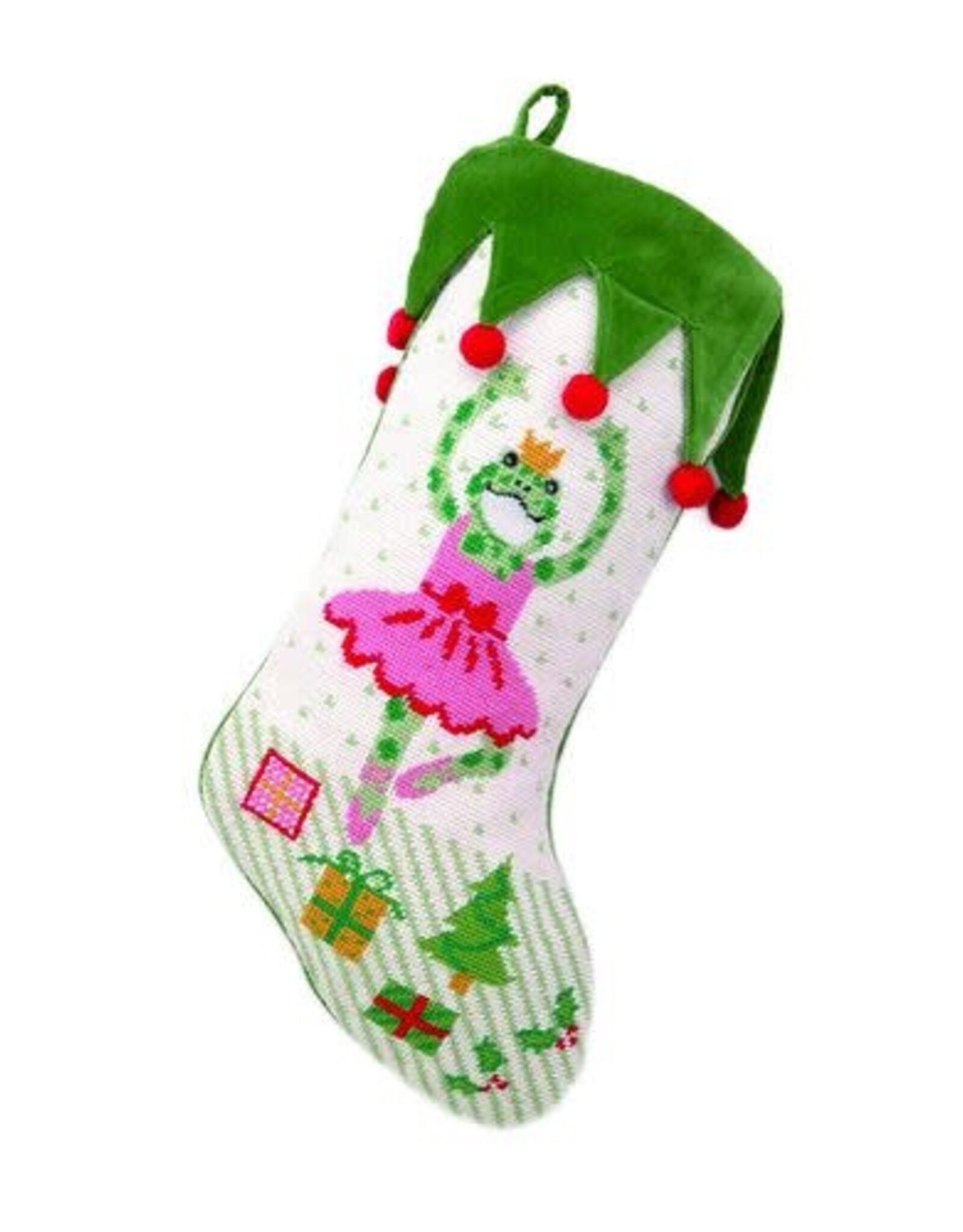 Ballerina Frog Stocking