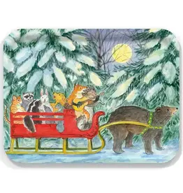 Trays 4 Us Santa's Sleigh Serving Tray