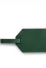 Boulevard James Leather Luggage Tag Green xx