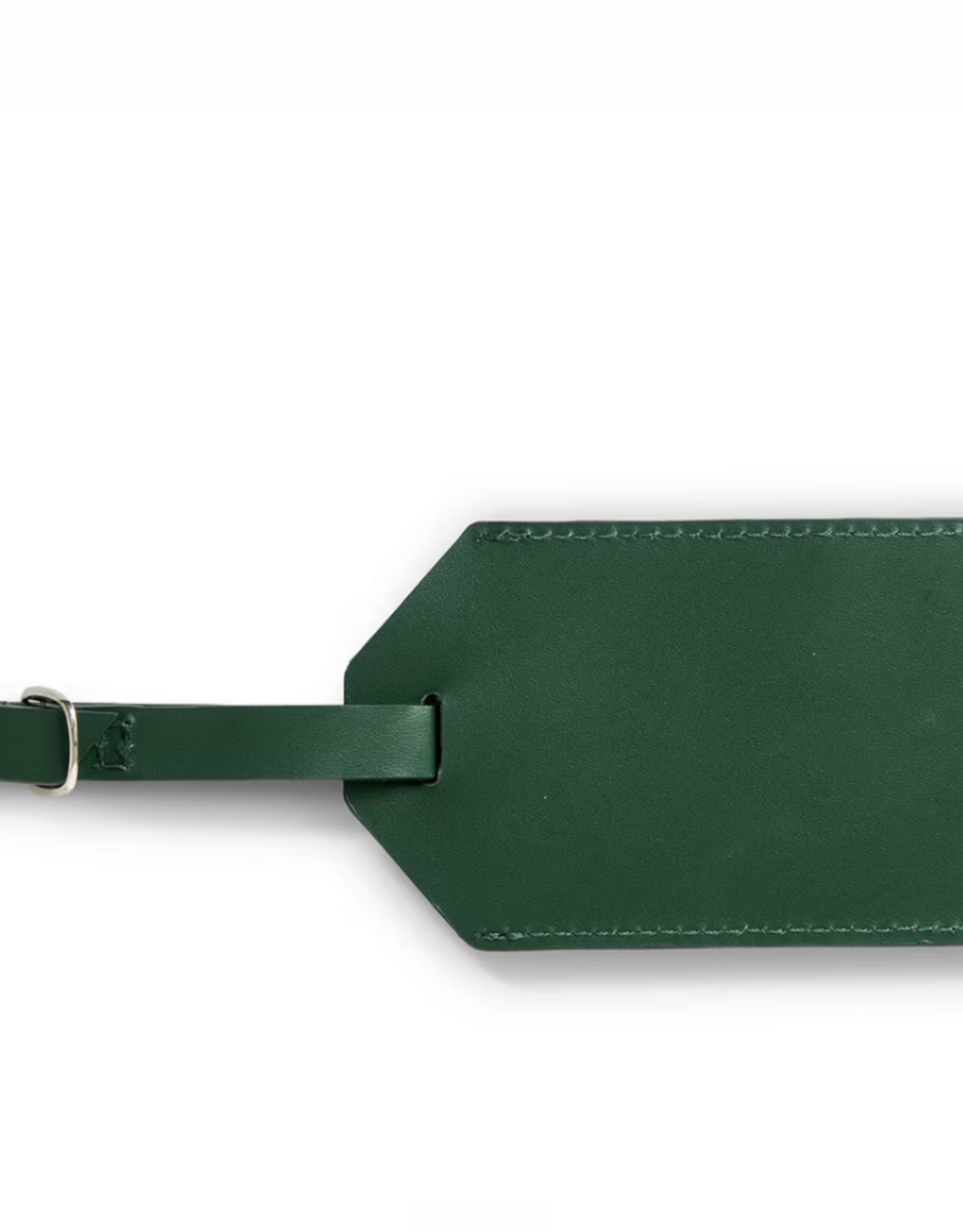 Boulevard James Leather Luggage Tag Green xx