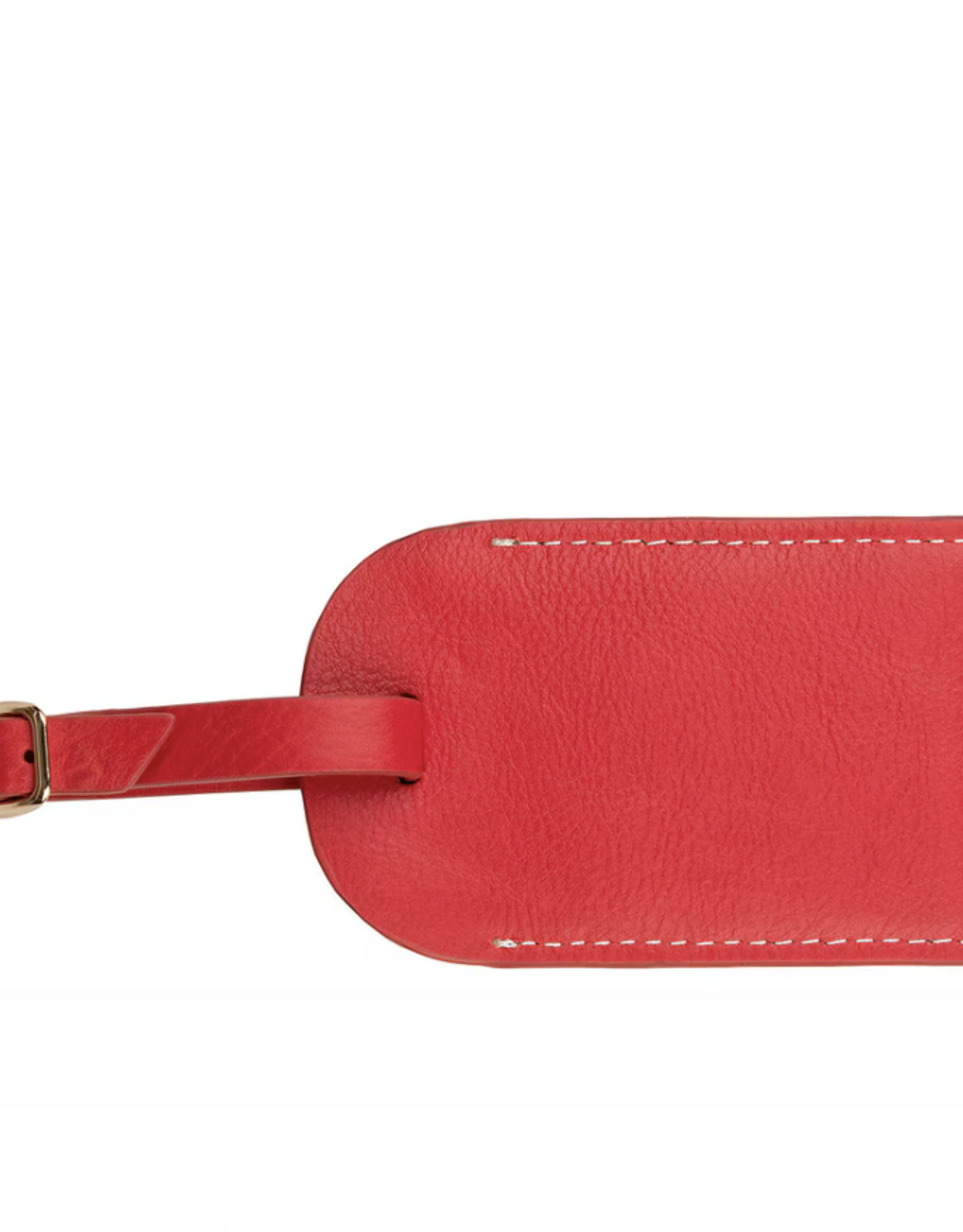 Boulevard Lenny Leather Luggage Tag Poppy xx