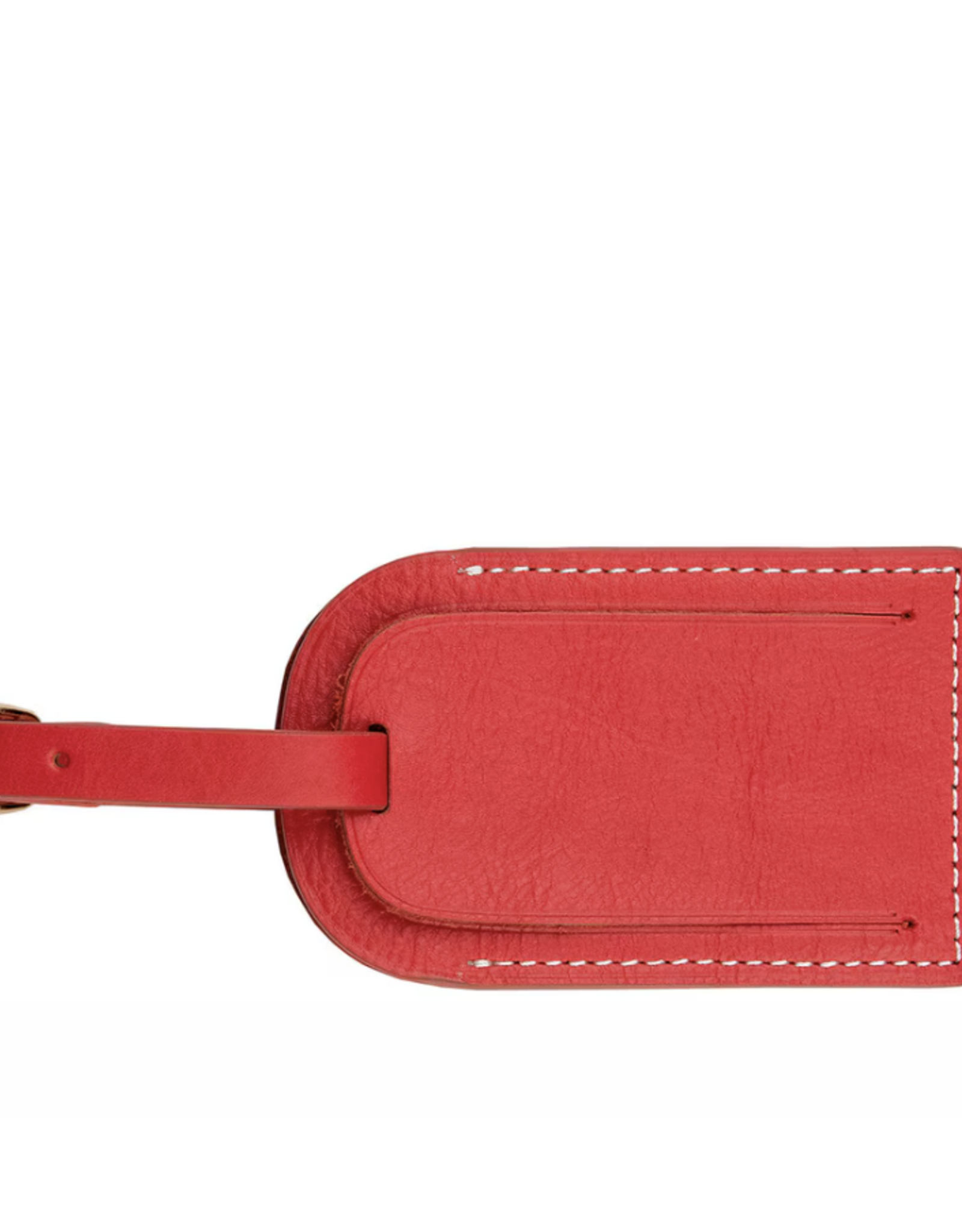 Boulevard Lenny Leather Luggage Tag Poppy xx
