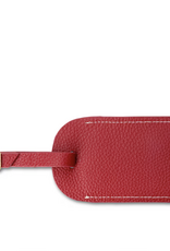 Boulevard Lenny Leather Luggage Tag Ruby xx