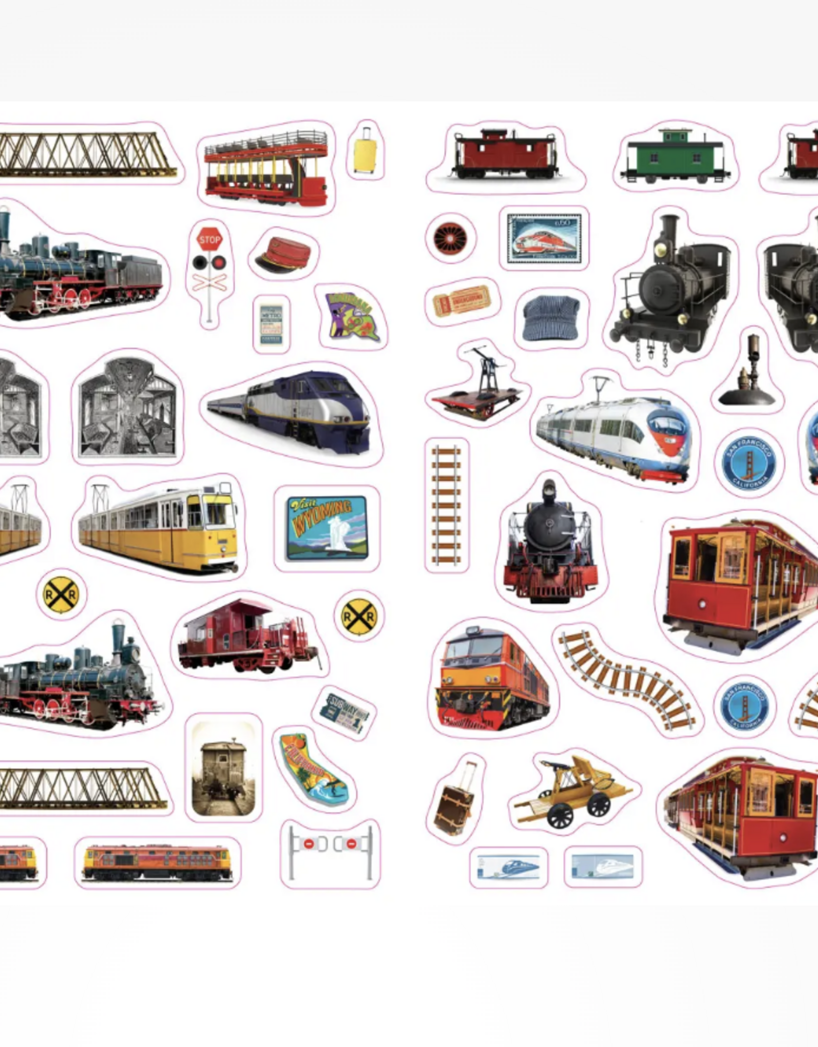 Eyelike Stickers Train
