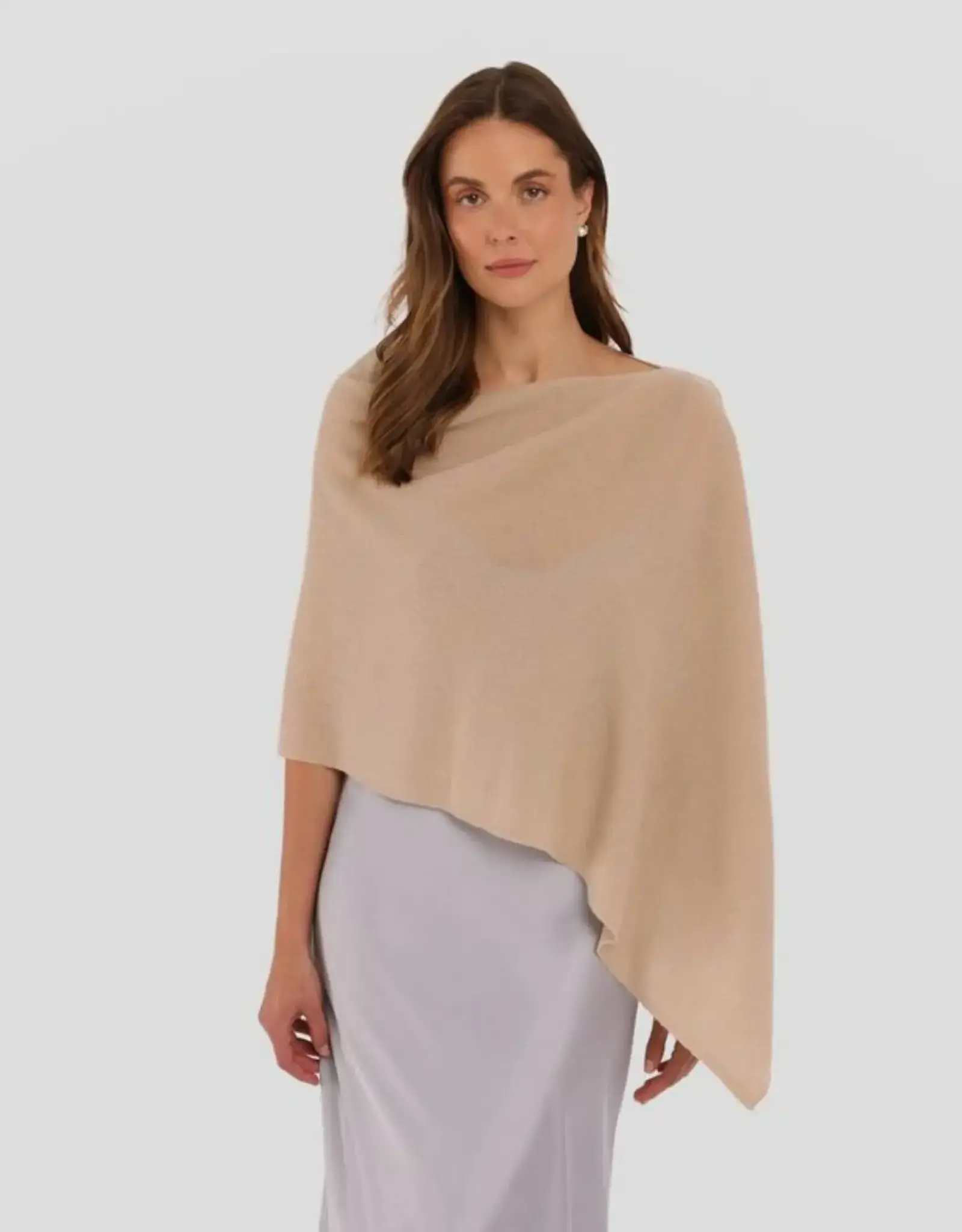 Alashan Cashmere Co. Cashmere Dress Topper-Chai