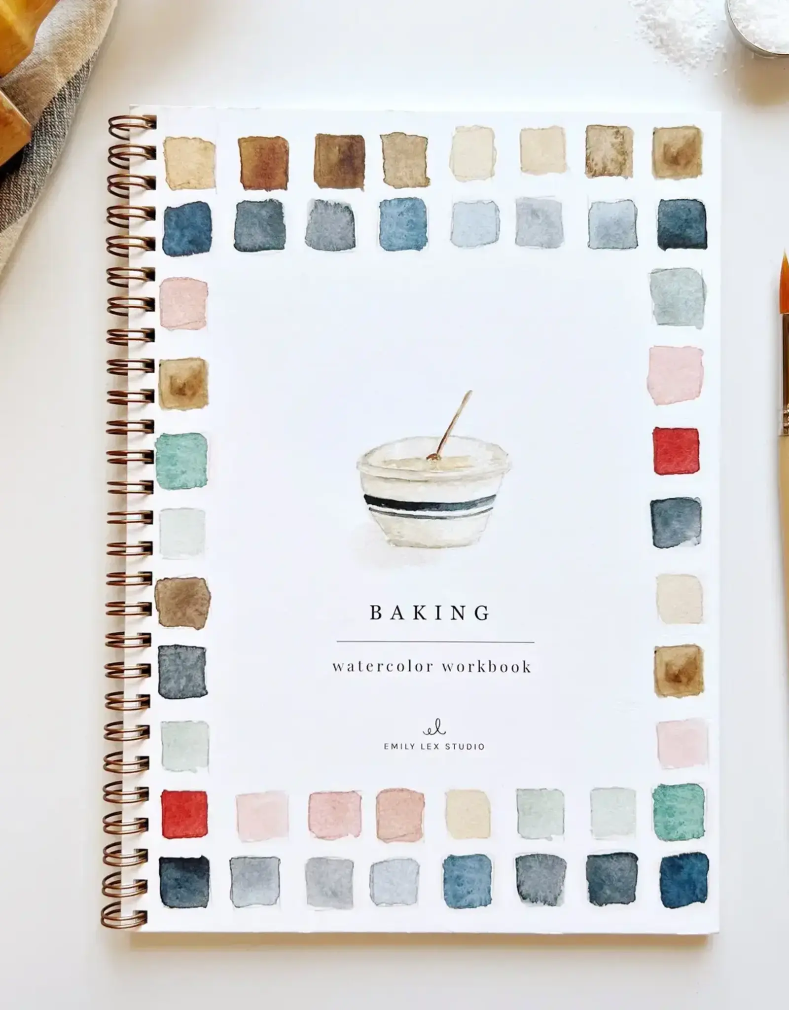 Emily Lex Studio Baking Watercolor Notebook