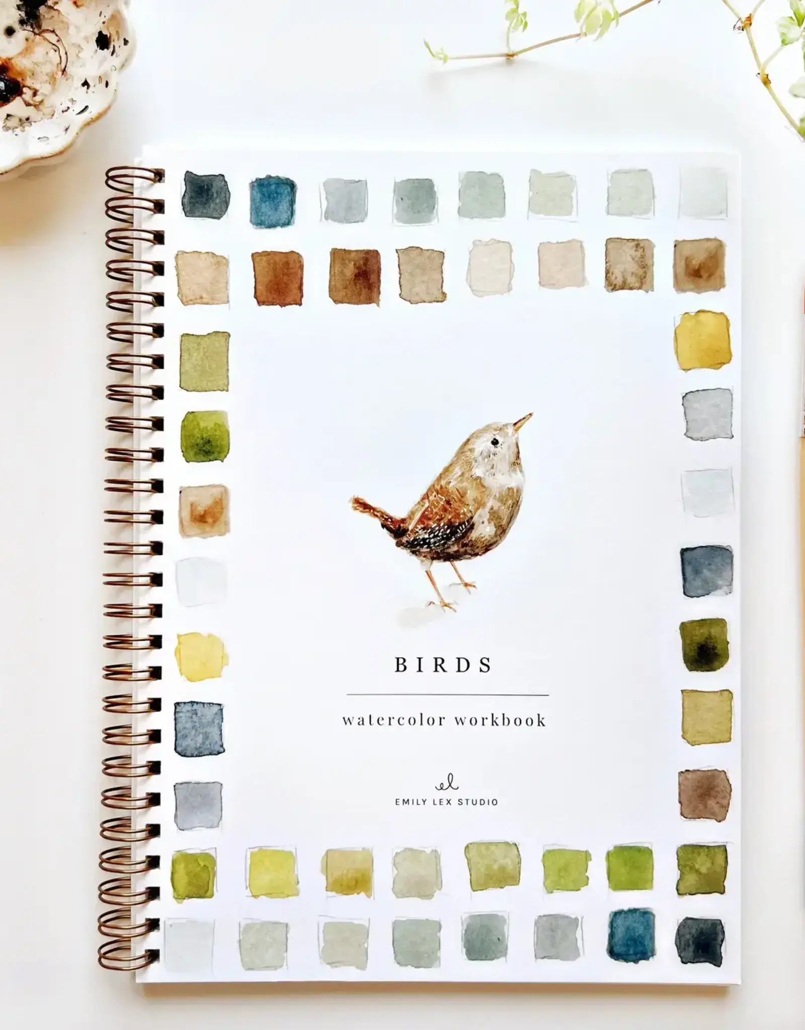 Emily Lax Studio Birds Watercolor Notebook