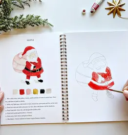 Emily Lax Studio Christmas Watercolor Workbook