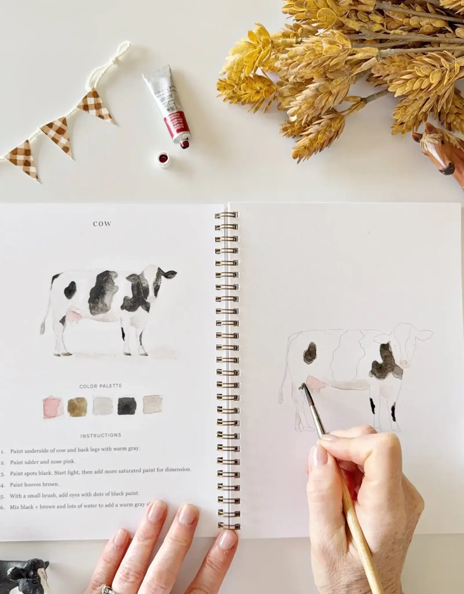 Emily Lax Studio Farm Watercolor Notebook