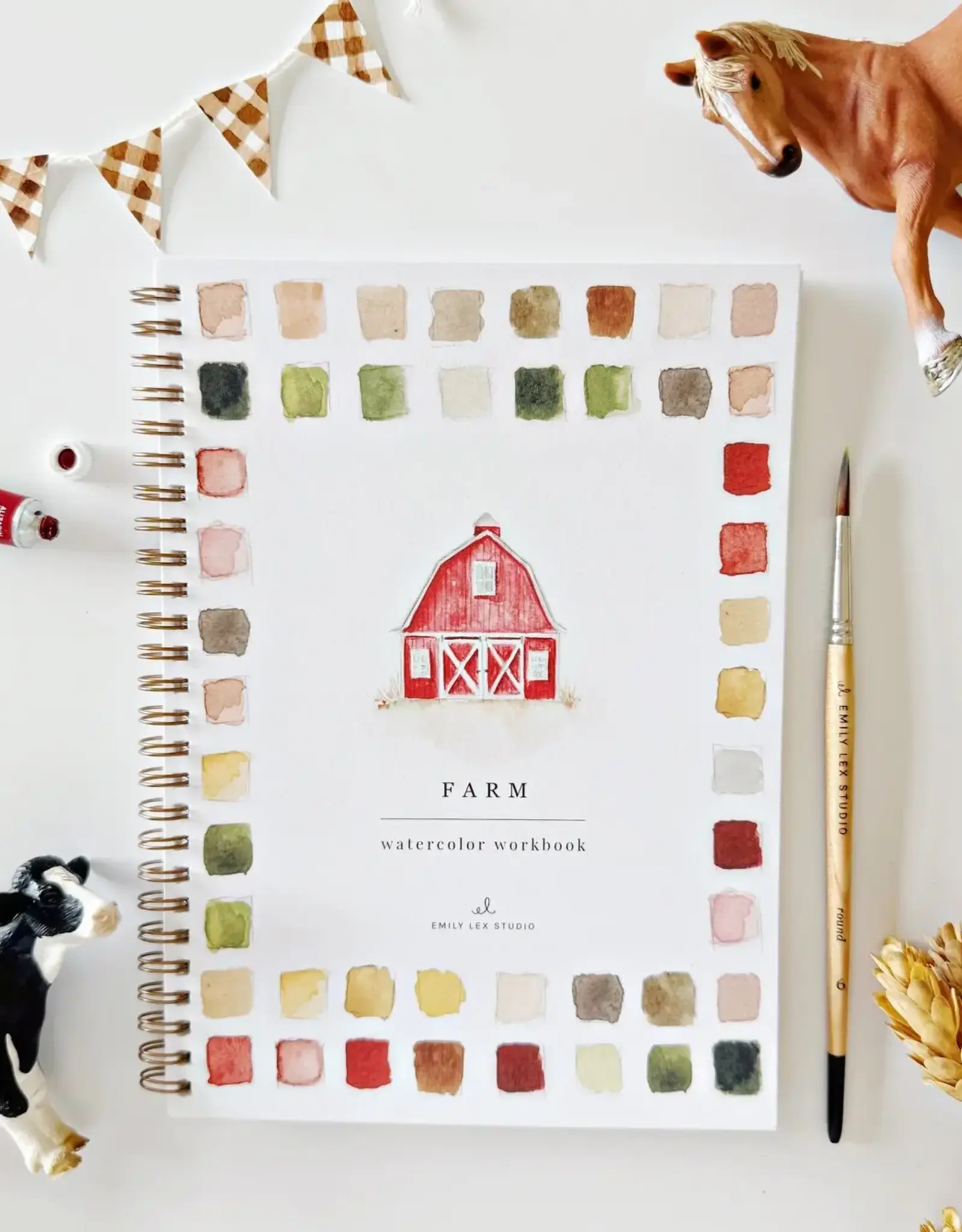 Emily Lex Studio Farm Watercolor Notebook