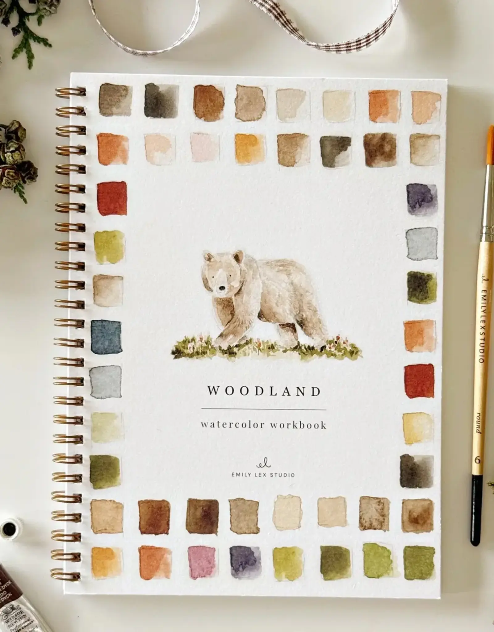 Emily Lax Studio Woodland Watercolor Workbook