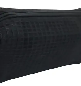 Small Waffle Cosmetic Black