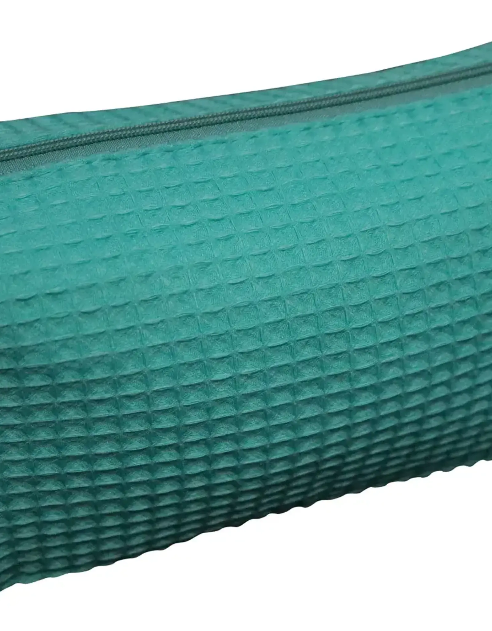 Small Waffle Cosmetic Caribbean Green