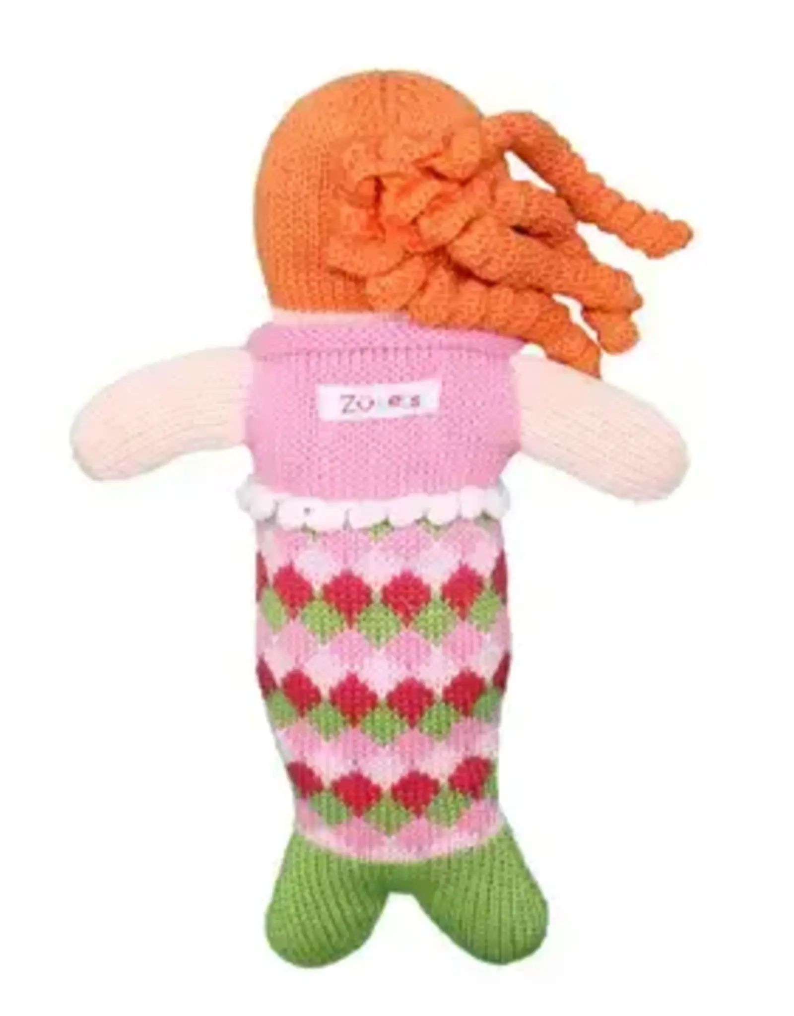 Zubels Penny the Mermaid 7" Rattle