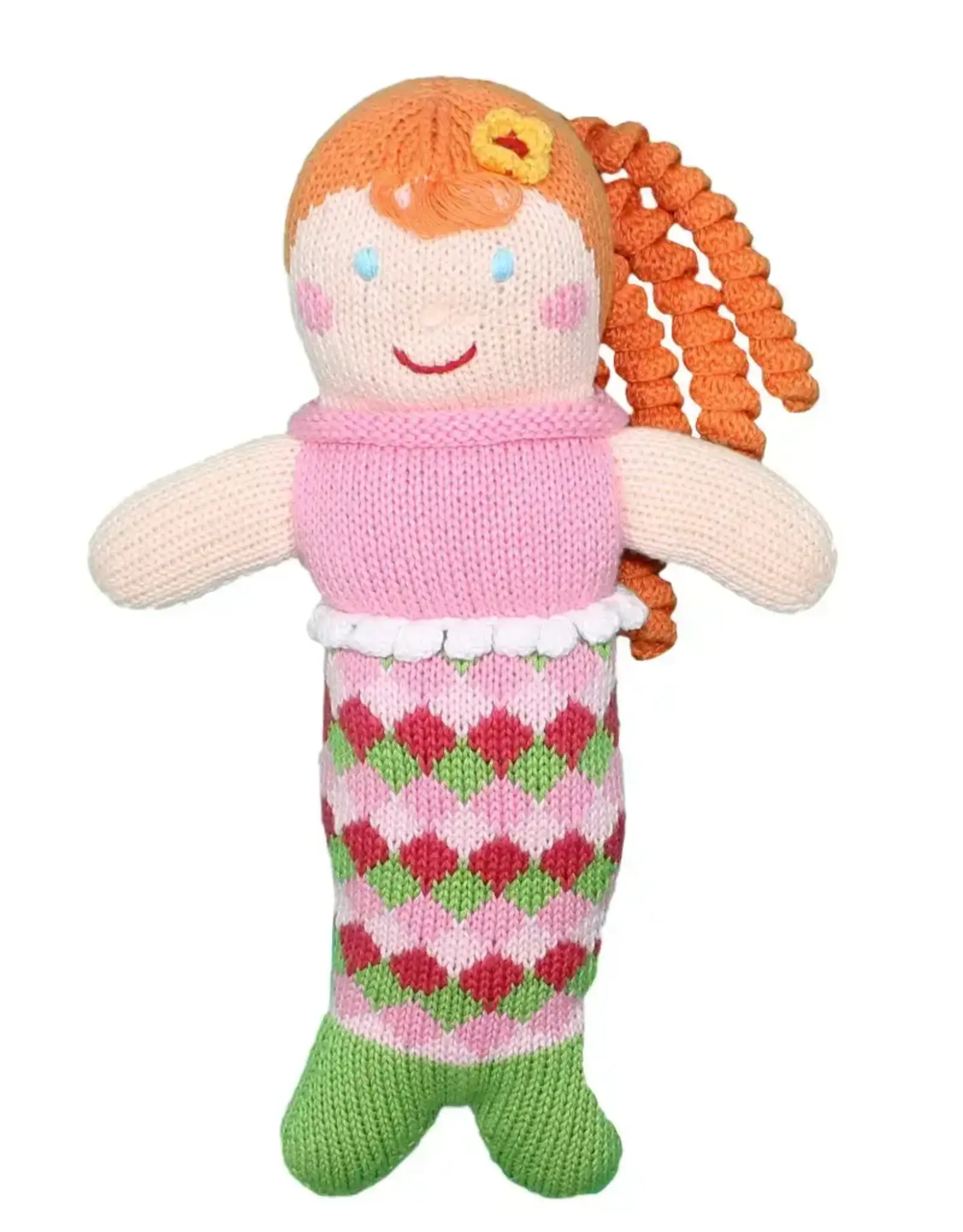 Zubels Penny the Mermaid 7" Rattle