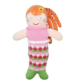 Zubels Penny the Mermaid 7" Rattle