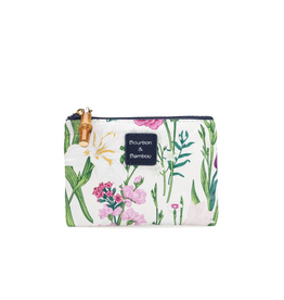 Bourbon & Bamboo Coin Pouch Spring Floral