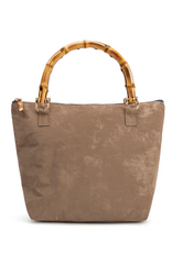 Bourbon & Bamboo Perfect Bag Mocha Suede
