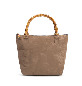 Bourbon & Bamboo Perfect Bag Mocha Suede