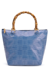 Bourbon & Bamboo Perfect Bag Navy Woven