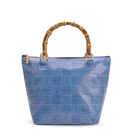 Bourbon & Bamboo Perfect Bag Navy Woven