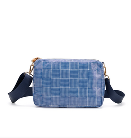 Bourbon & Bamboo Crossbody Navy Woven