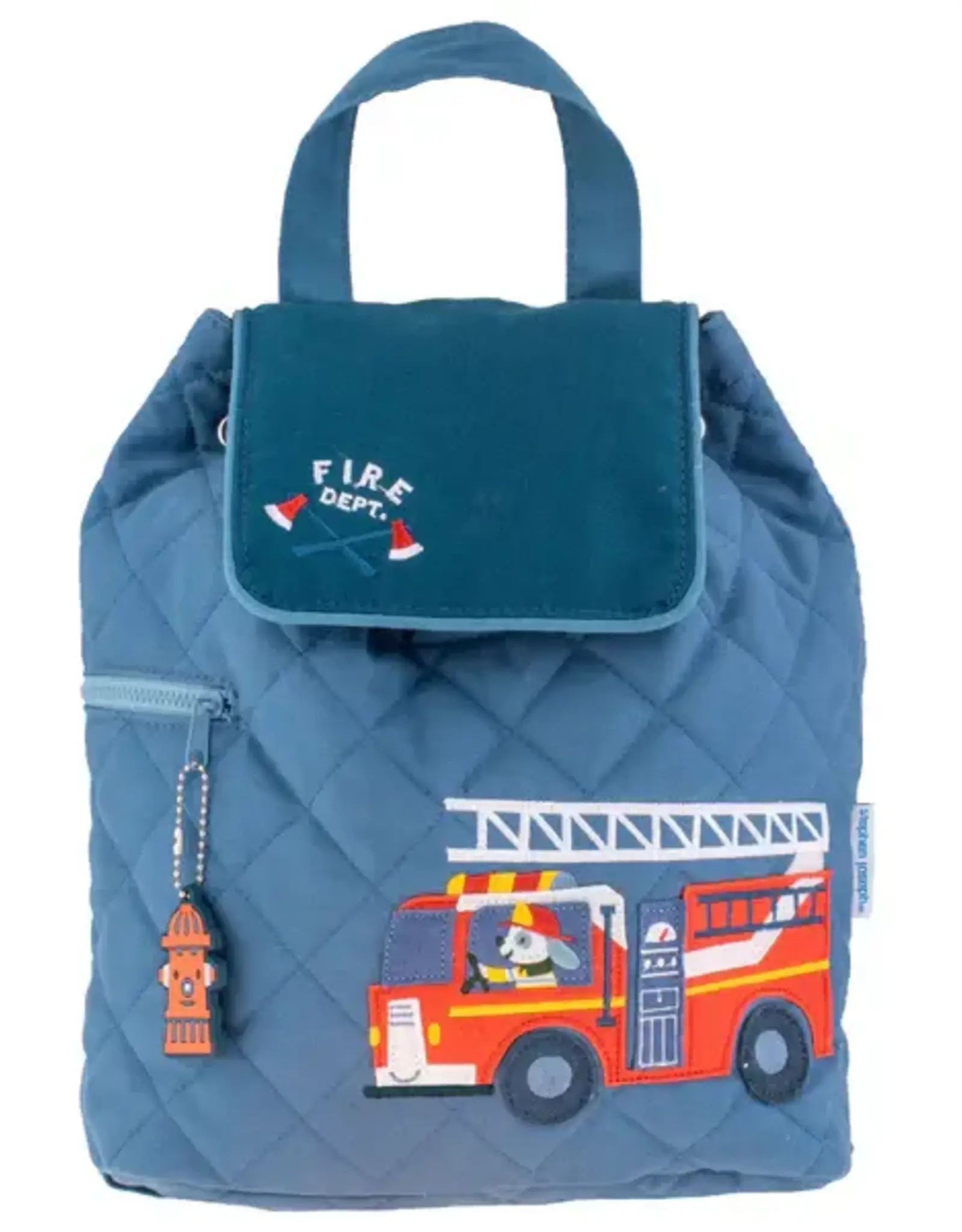 Stephen Joseph Backpack Fire Truck Puppy