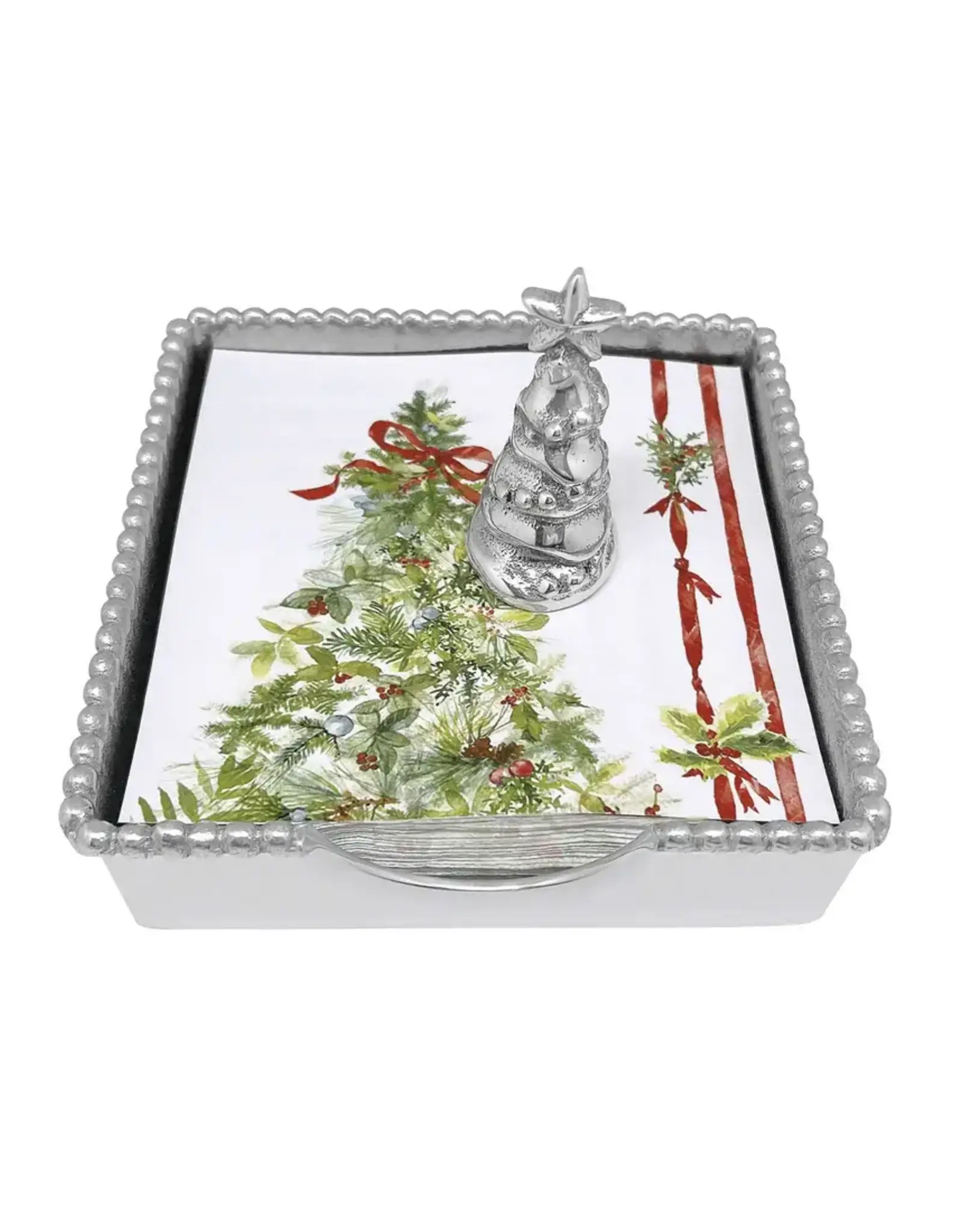 Mariposa Christmas Tree Napkin Box