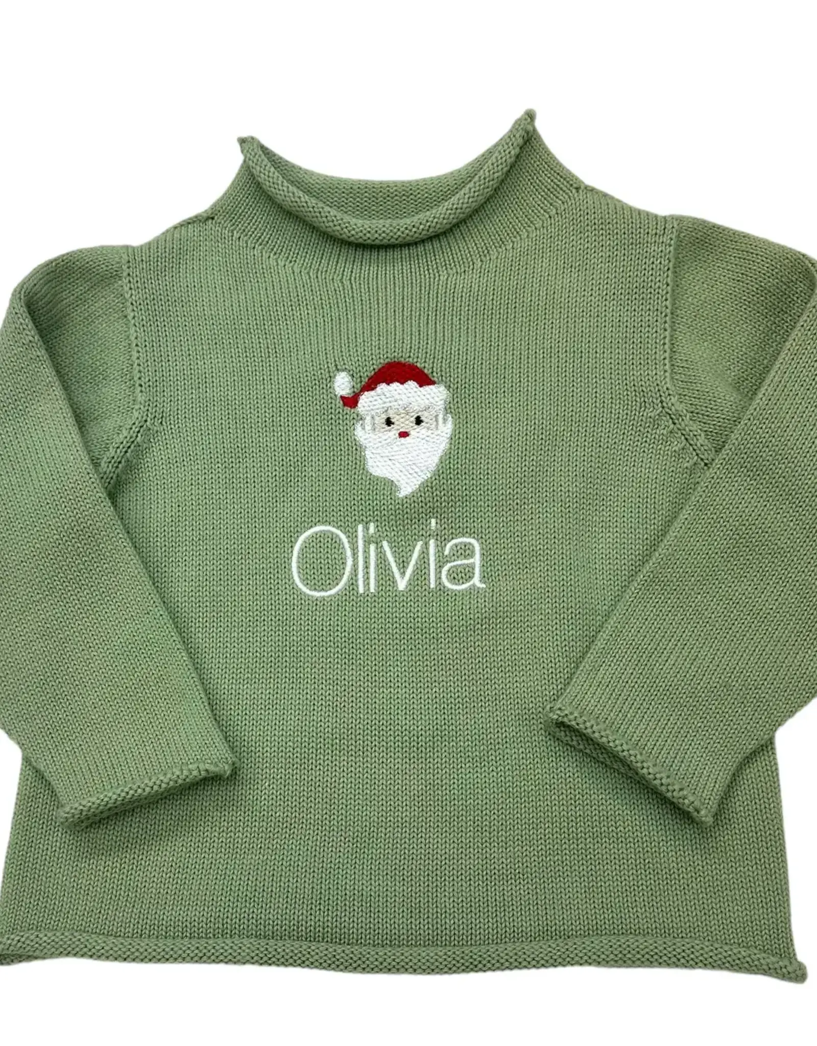 A Soft Idea Sweater Jersey Rollneck Sage