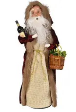 Byer's Choice Wine Santa