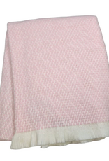 A Soft Idea Grain of Rice Baby Blanket Pink