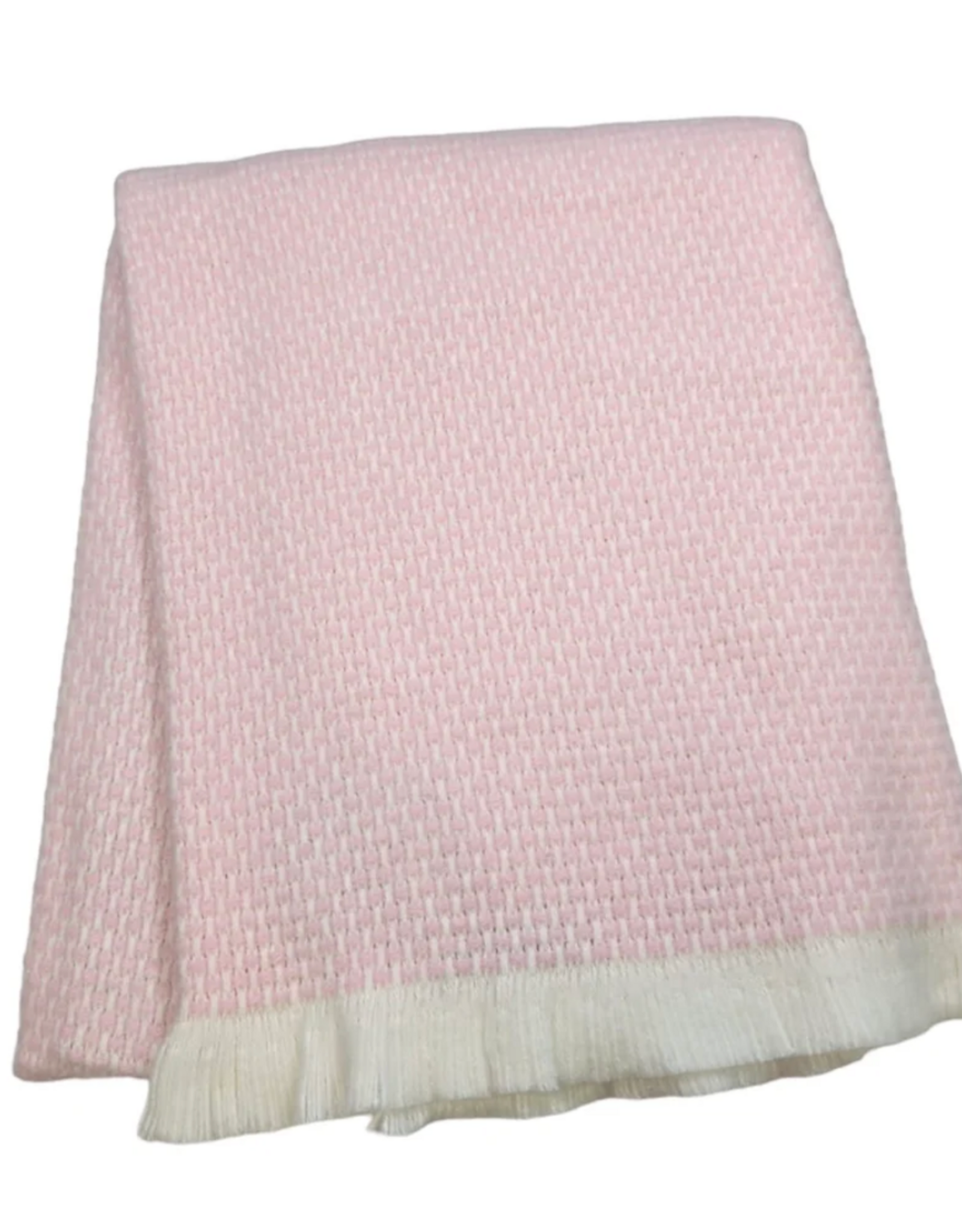 A Soft Idea Grain of Rice Baby Blanket Pink