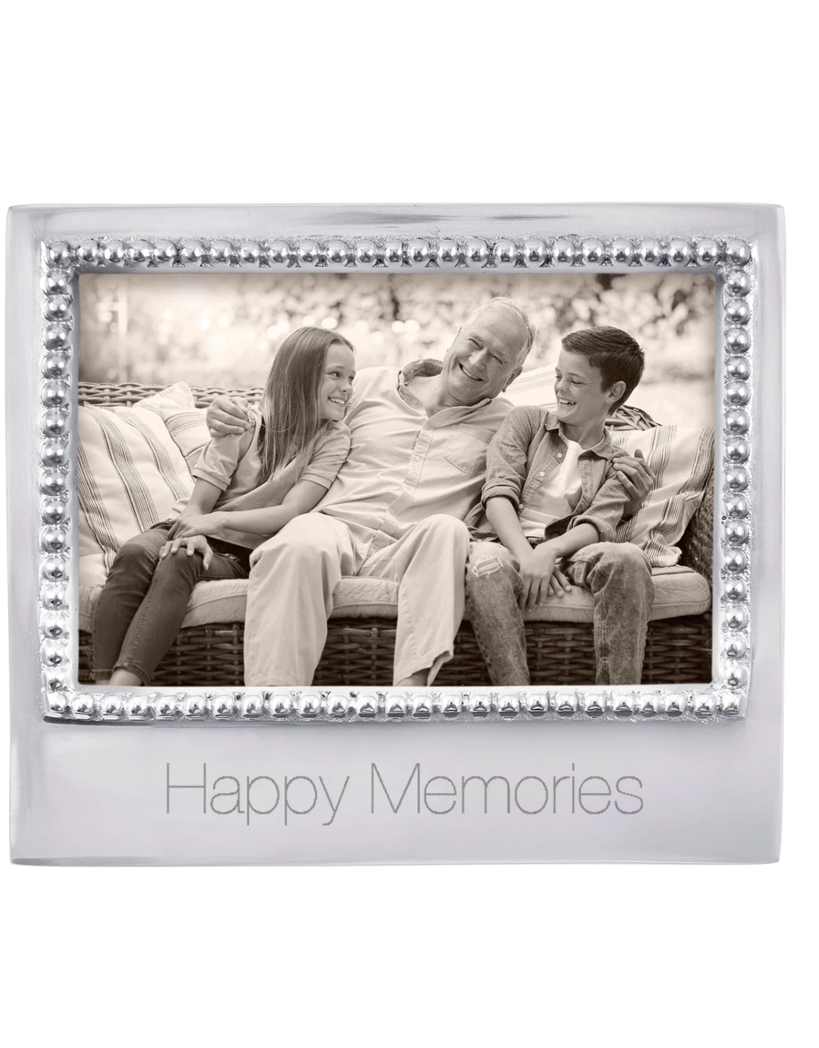 Mariposa Happy Memories Beaded Statement Frame 4x6