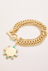 Spartina Mystic Moss Toggle Bracelet